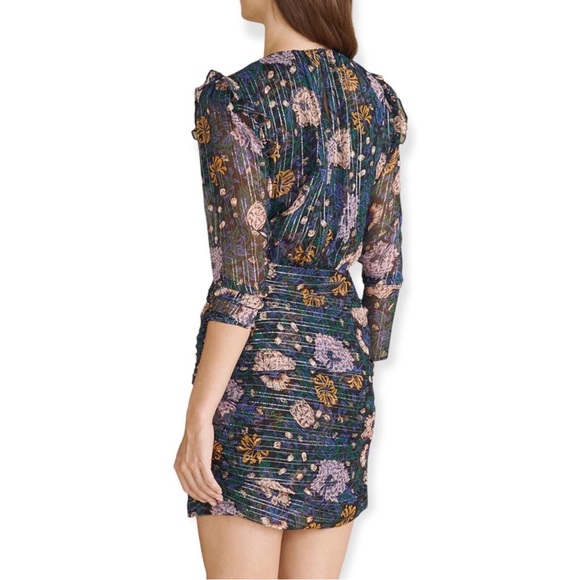 Veronica Beard Peppa Floral Minidress - Picture 3 of 5